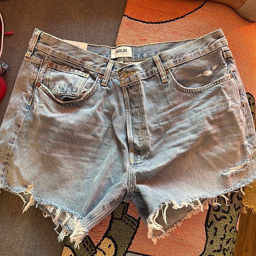 NWT AGOLDE JEAN SHORTS!
